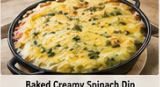 Baked Creamy Spinach Dip