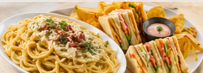 PASTA & SANDWICH PLATTER
