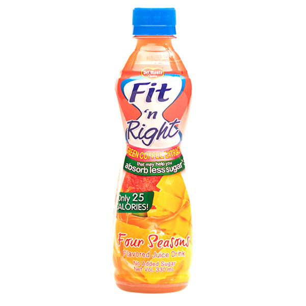 Del Monte Fit 'n Right Four Seasons 330ml